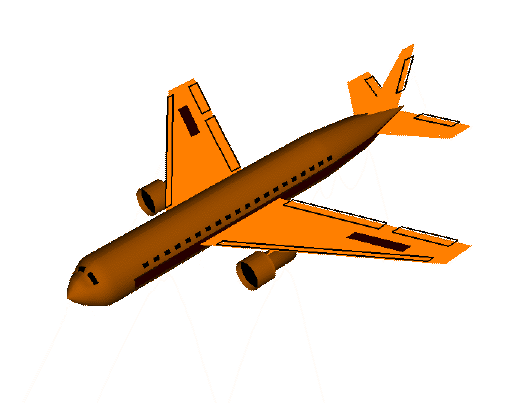 animated clipart plane - photo #9