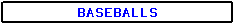 Label for Baseball