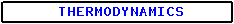 Label for Thermodynamics