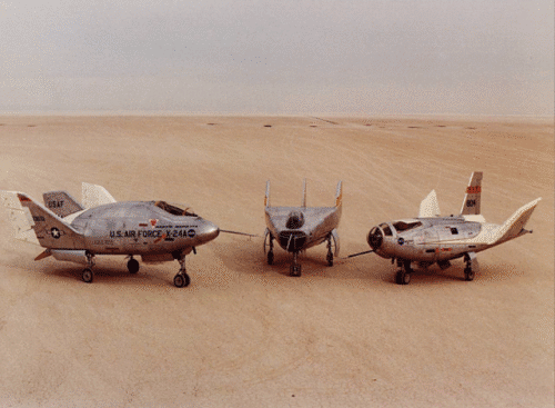 Pictures of Experimental Lifting Bodies
