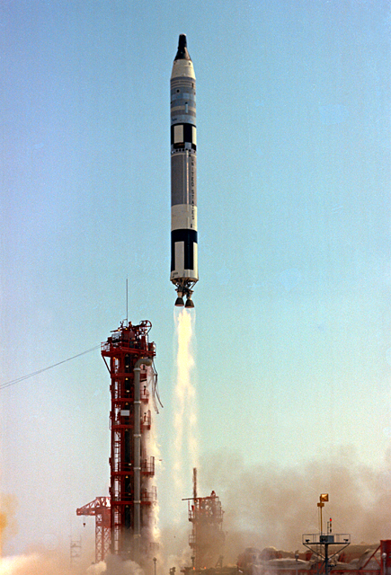 Photo of launch Gemin - Titan II.