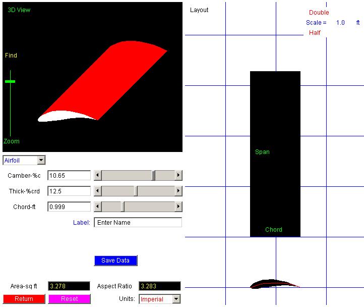 Non interactive image of TunnelSys Design Applet