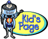 Computer drawing of kids page link