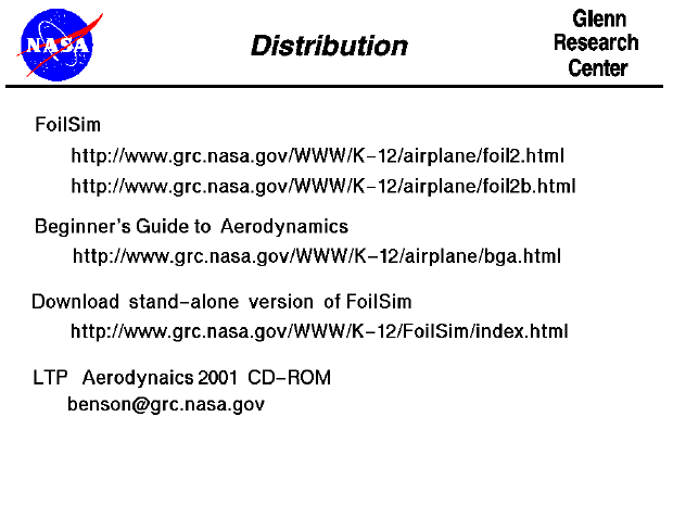 Distribution - FoilSim Talk.