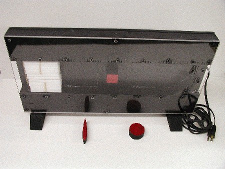 Photograph of the completed flow visualization wind tunnel.