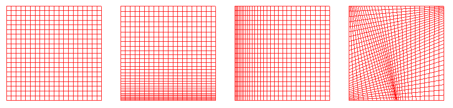 Examples of regridding a surface