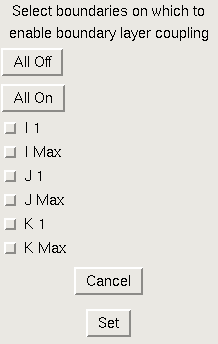Set Boundary Layer Coupling window