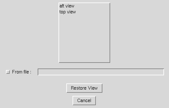Restore View window