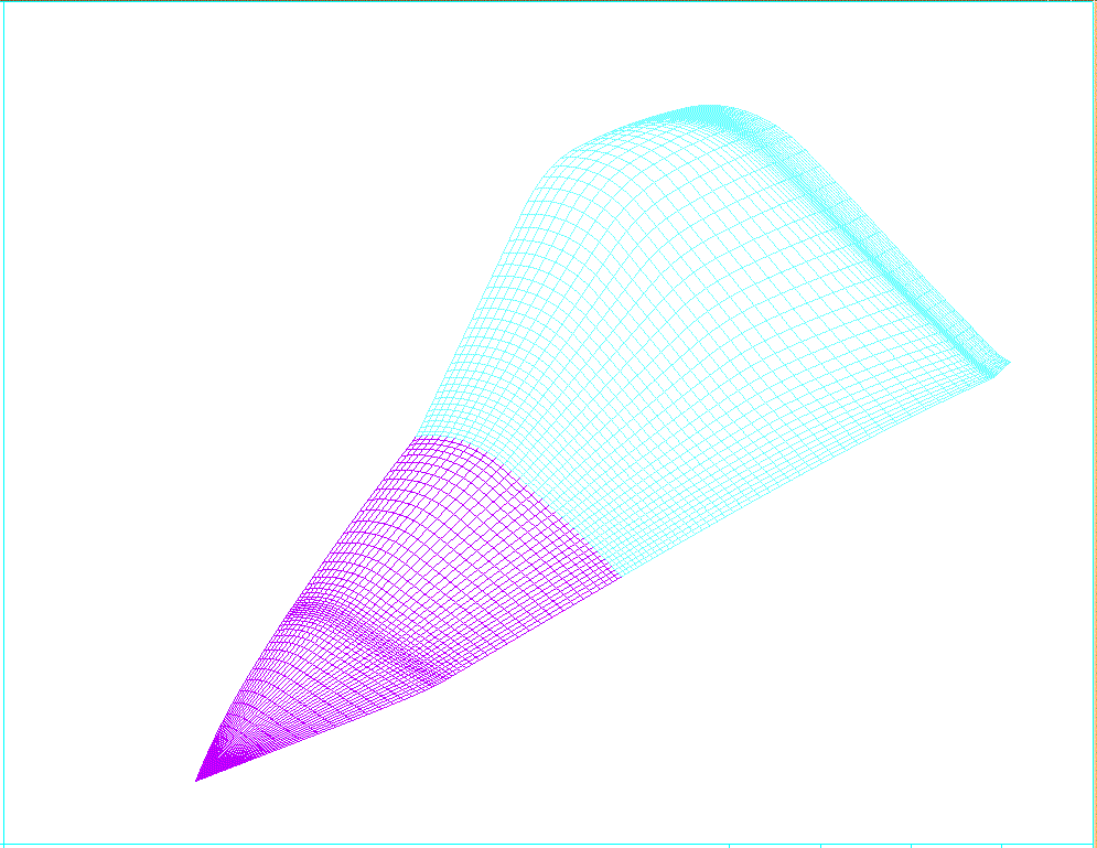 Example wireframe geometry