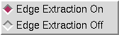 Unstructured Edge Extraction Mode pulldown menu