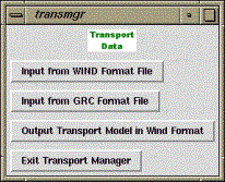 Transport Data Manager