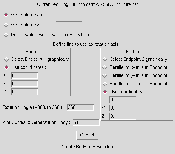 Body of Revolution window