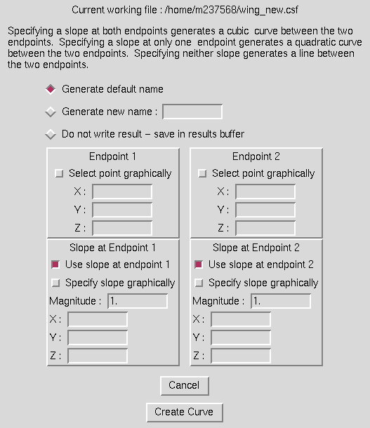 Cubic/Quadratic window