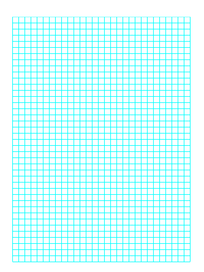 Graph paper to record wind tunnel data.
 Use the Print command of your browser to produce a hard copy