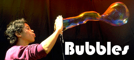 Picture of student with bubble