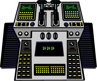 Large image of the throttle console