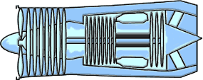 Picture of Turbofan Engine