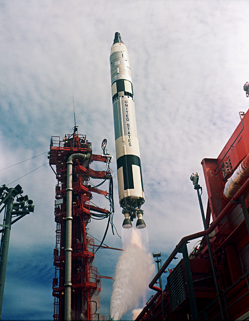 Photo of launch Gemin - Titan II.