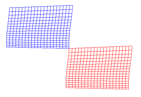 Example showing translation of a surface